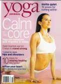 Yoga Journal Nov 2008 cover